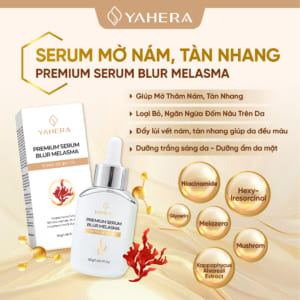 Alternative view of Serum mờ nám tàn nhang YAHERA Premium Serum Blur Melasma giúp làm mờ vết thâm, nám, tàn nhang chống lão hoá 30g