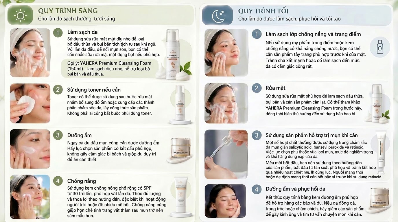 Da mụn là gì? Nguyên nhân gây mụn và cách chăm sóc da đúng cách cùng YAHERA 4 Cach-cham-soc-da-mun-dung-cach-vao-buoi-sang-va-buoi-toi-4-.jpg