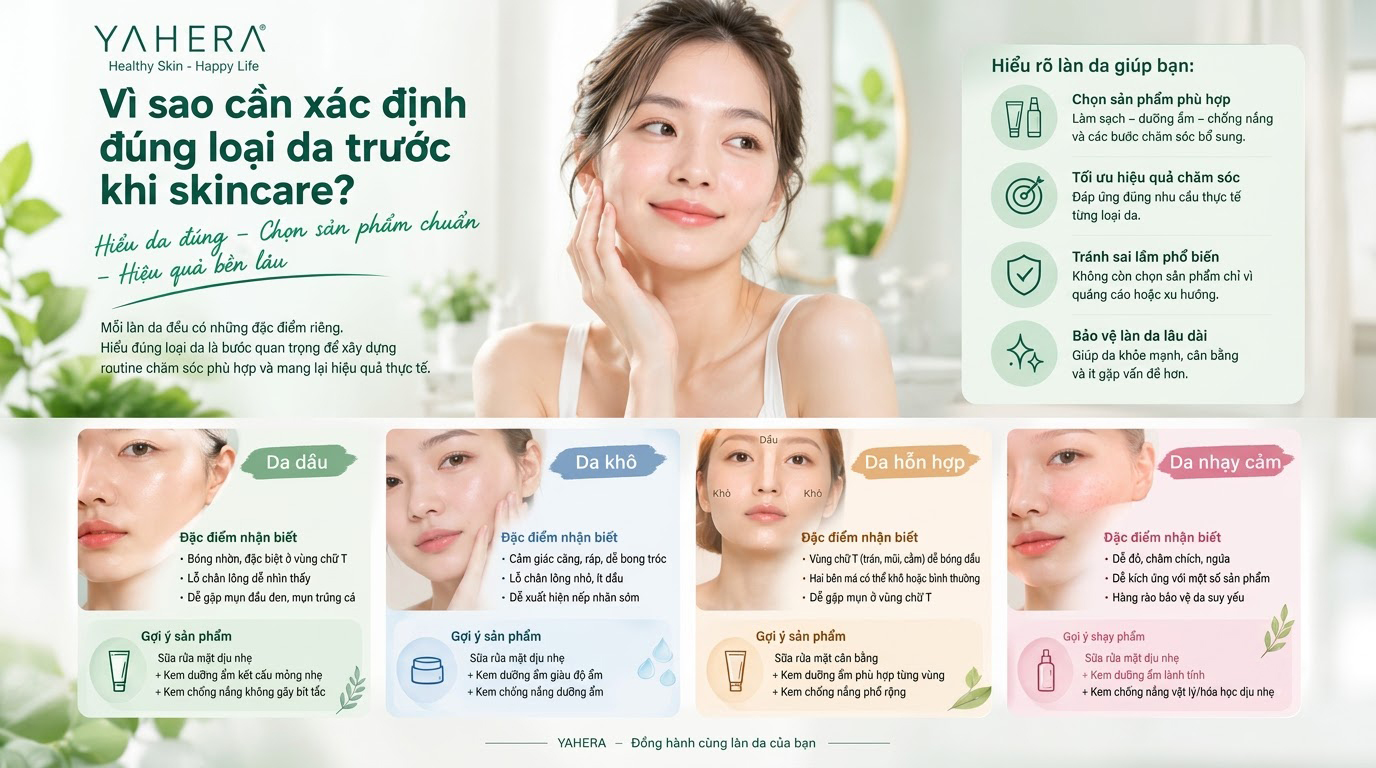 Cách xác định loại da và xây dựng routine phù hợp cho từng loại da 2 Cach-xac-dinh-loai-da-va-xay-dung-routine-phu-hop-cho-tung-loai-da2.jpg