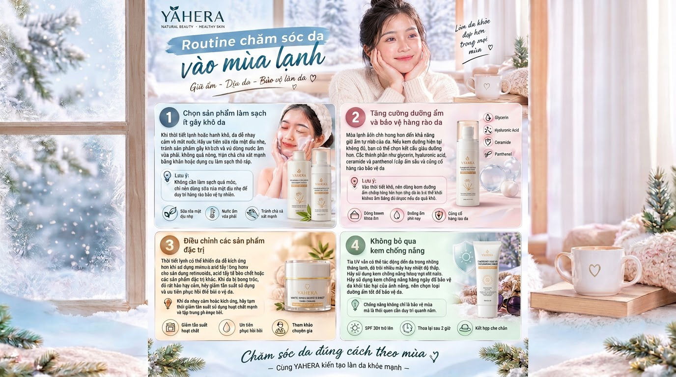 Chăm sóc da theo mùa cùng YAHERA: Mùa nóng và mùa lạnh nên thay đổi routine skincare ra sao? 3 Cam-nang-cham-soc-da-mua-lanh.jpg