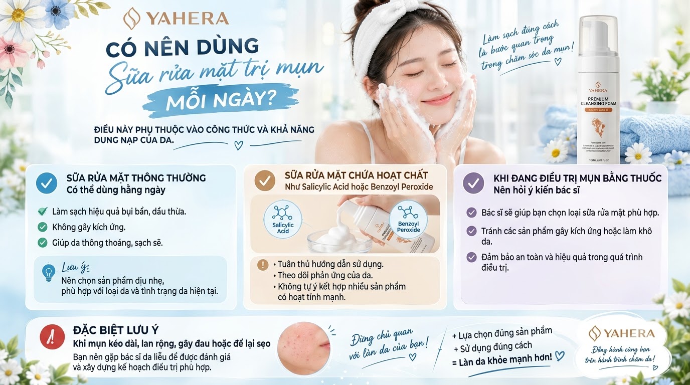 YAHERA Cách rửa mặt đúng cách cho da mụn: 7 sai lầm cần tránh 5 Co-nen-dung-sua-rua-mat-tri-mun-moi-ngay-5.jpg