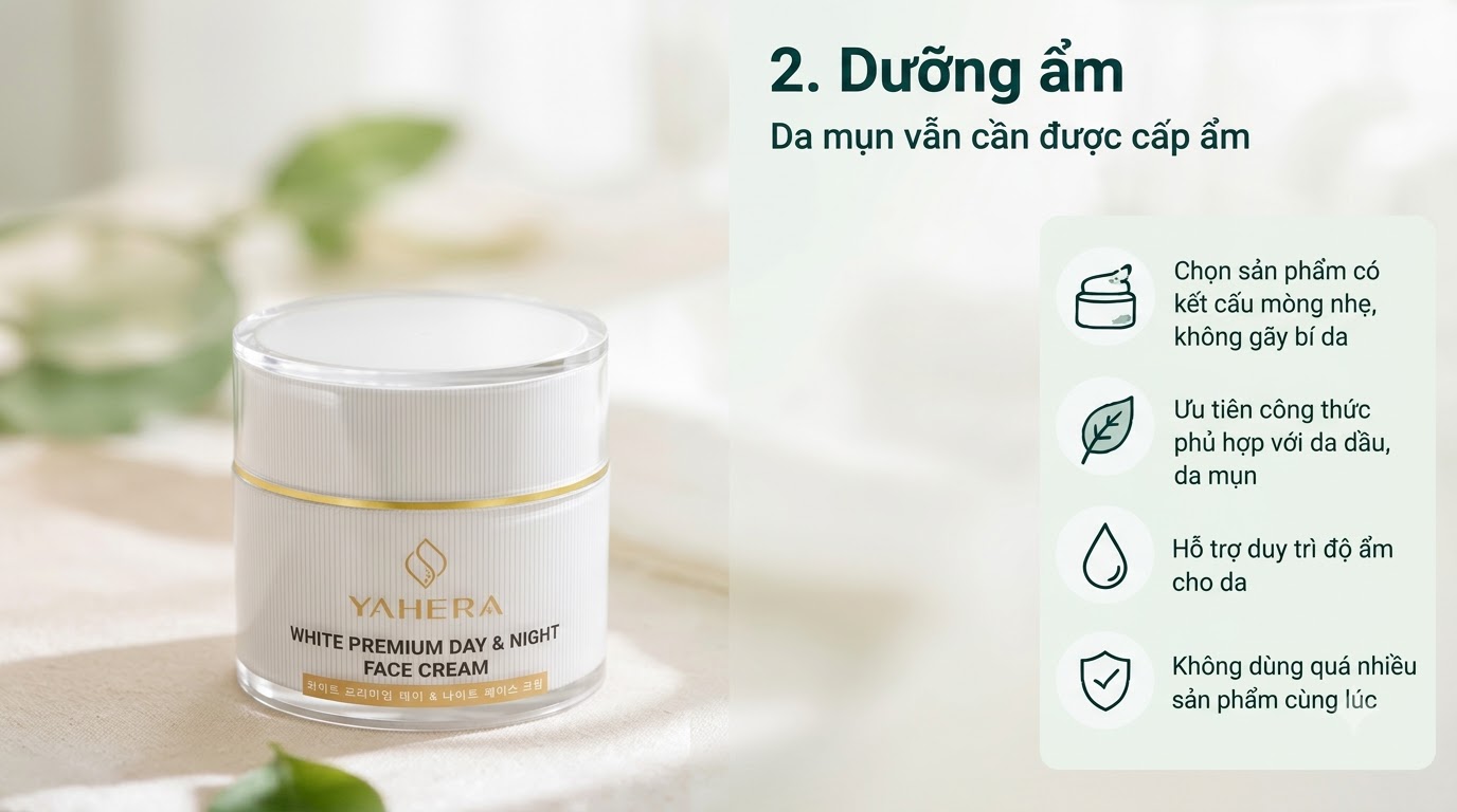 Da mụn nên chăm sóc thế nào? Những sai lầm khiến mụn lâu khỏi. 3 Huong-dan-cham-soc-da-mun-diu-nhe-3.jpg