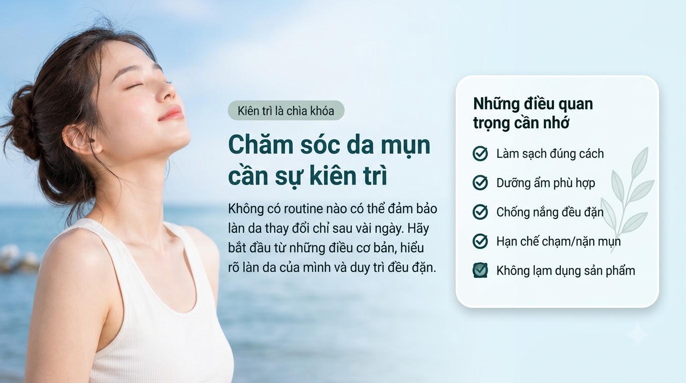 Da mụn nên chăm sóc thế nào? Những sai lầm khiến mụn lâu khỏi. 7 Huong-dan-cham-soc-da-mun-diu-nhe-7.jpg
