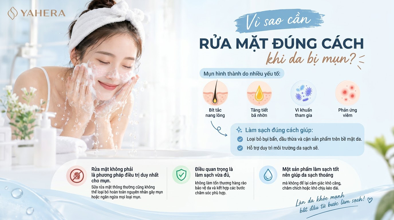 Vì sao cần rửa mặt đúng cách khi da bị mụn 1.jpg