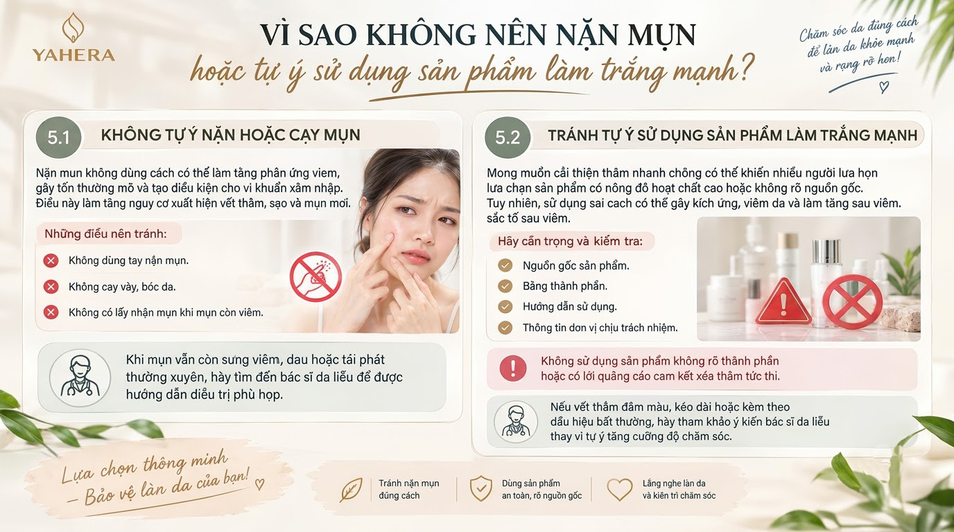 YAHERA Cách chăm sóc da sau mụn: Giảm thâm, cải thiện bề mặt da và hạn chế mụn quay lại 5 Vi-sao-khong-nen-nan-mun-hoac-tu-y-su-dung-san-pham-lam-trang-manh-5-.jpg